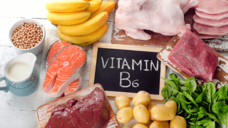 Vitamino B6 produktai